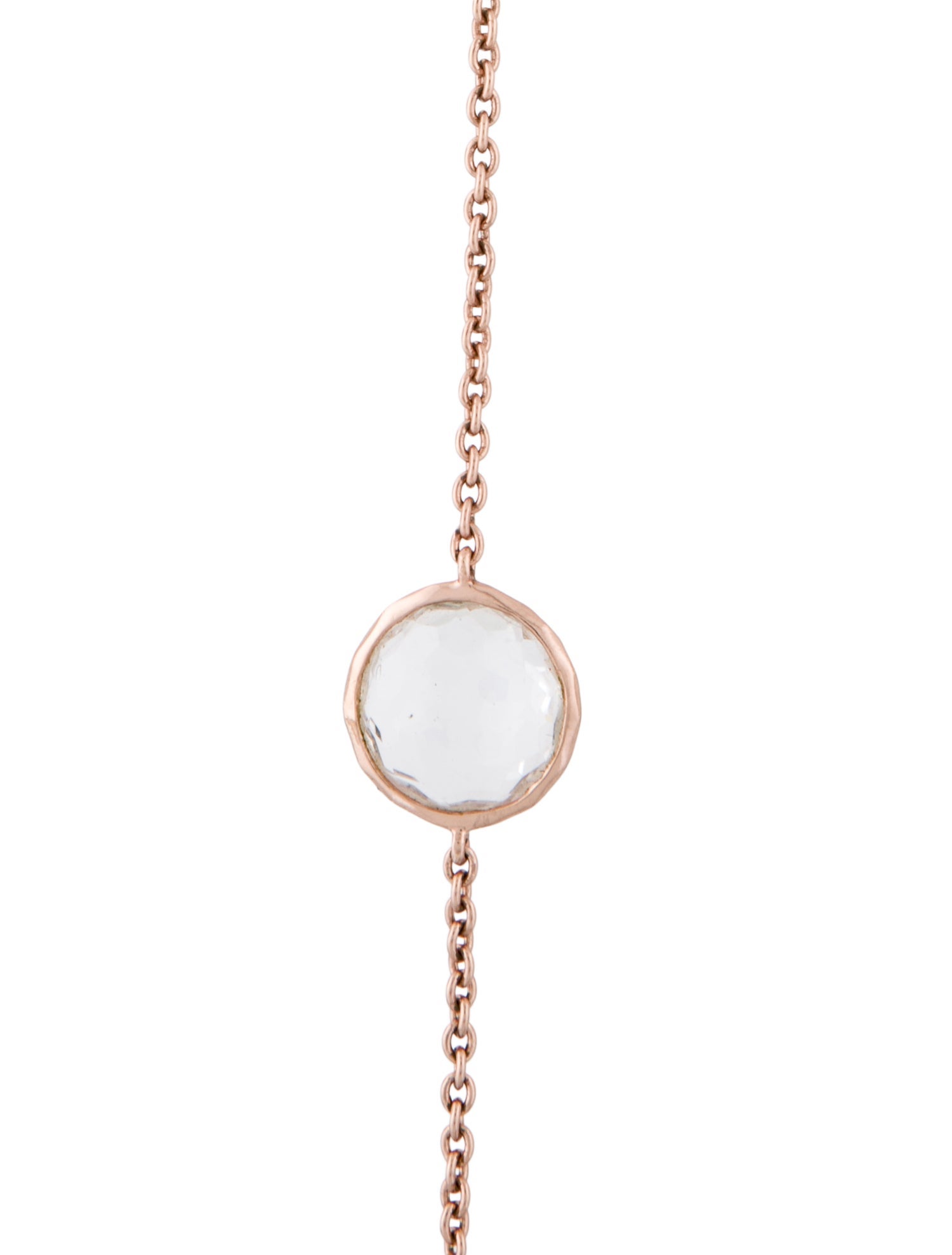 Ippolita Rosè Quartz Station Necklace