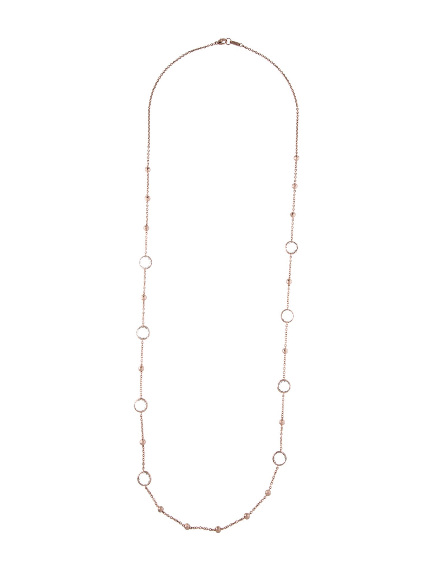 Ippolita Quartz & Ball Long Station Necklace