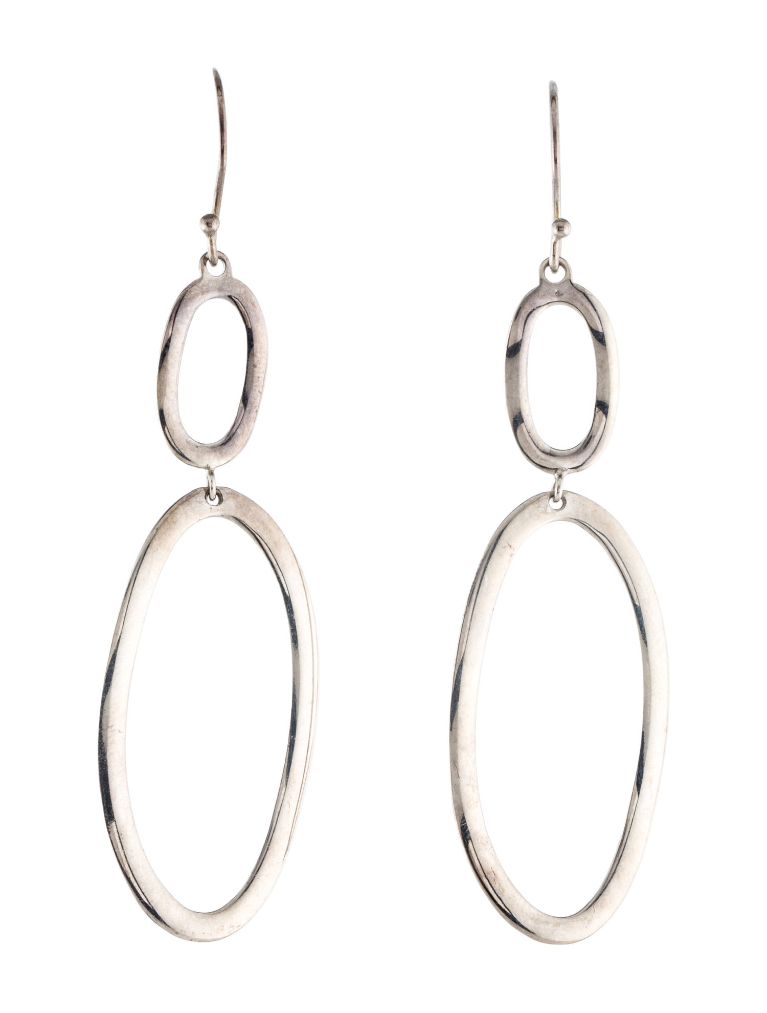 Ippolita Wavy Oval Drop Earrings