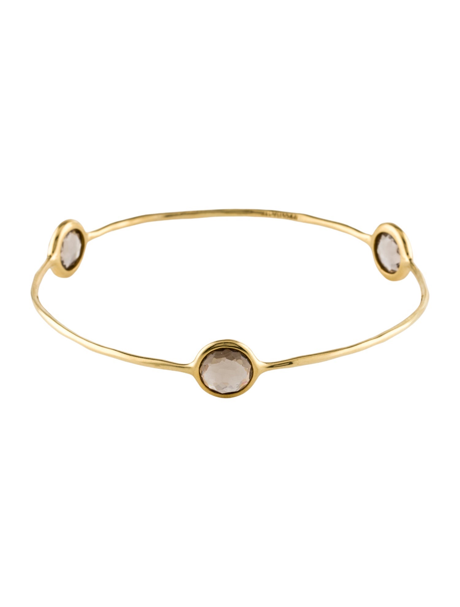 Ippolita 18K Smokey Quartz Rock Candy Bangle Bracelet