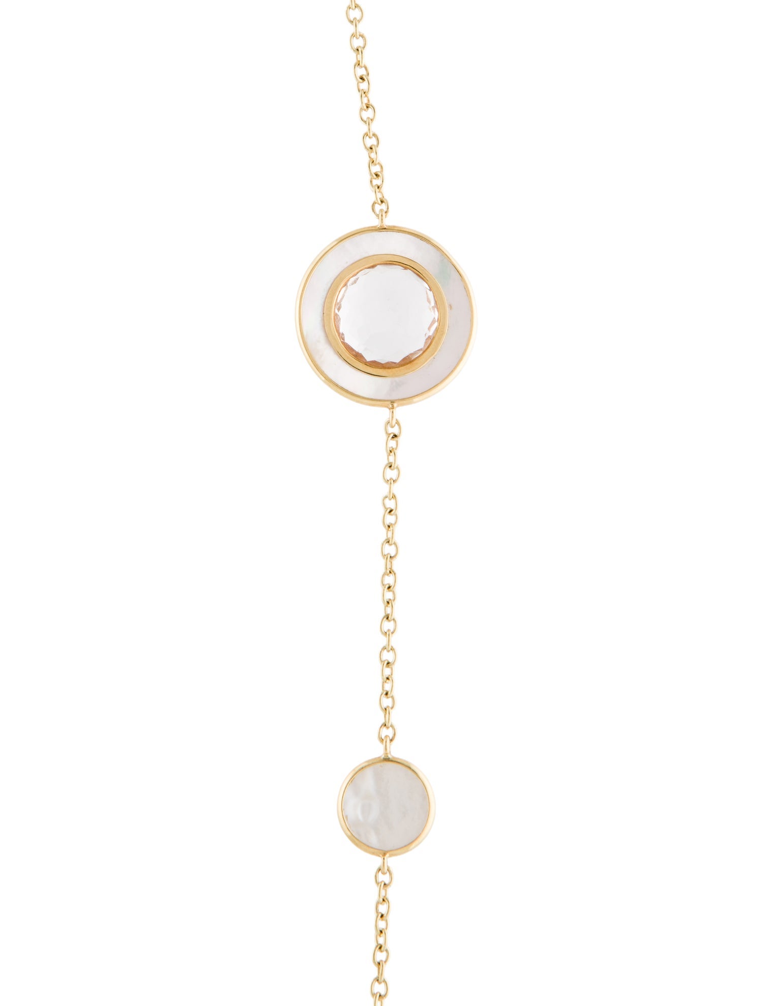 Ippolita 18K Mother of Pearl & Quartz Station Necklace