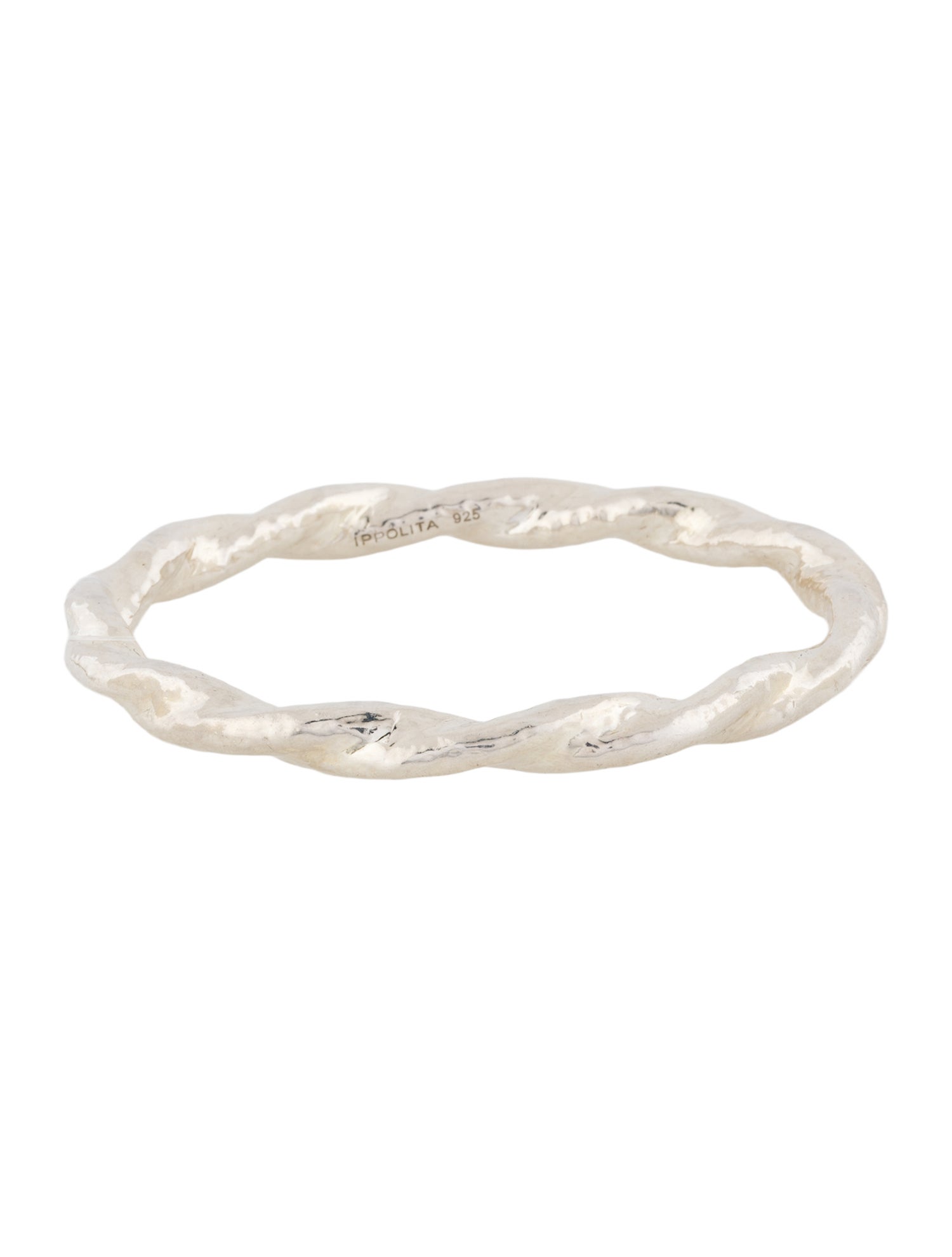 Ippolita Twisted Hammered Bangle Bracelet