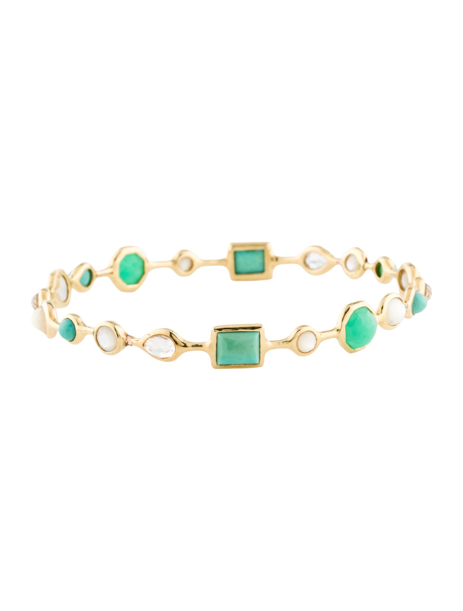 Ippolita 18K Mother of Pearl & Multistone Bangle