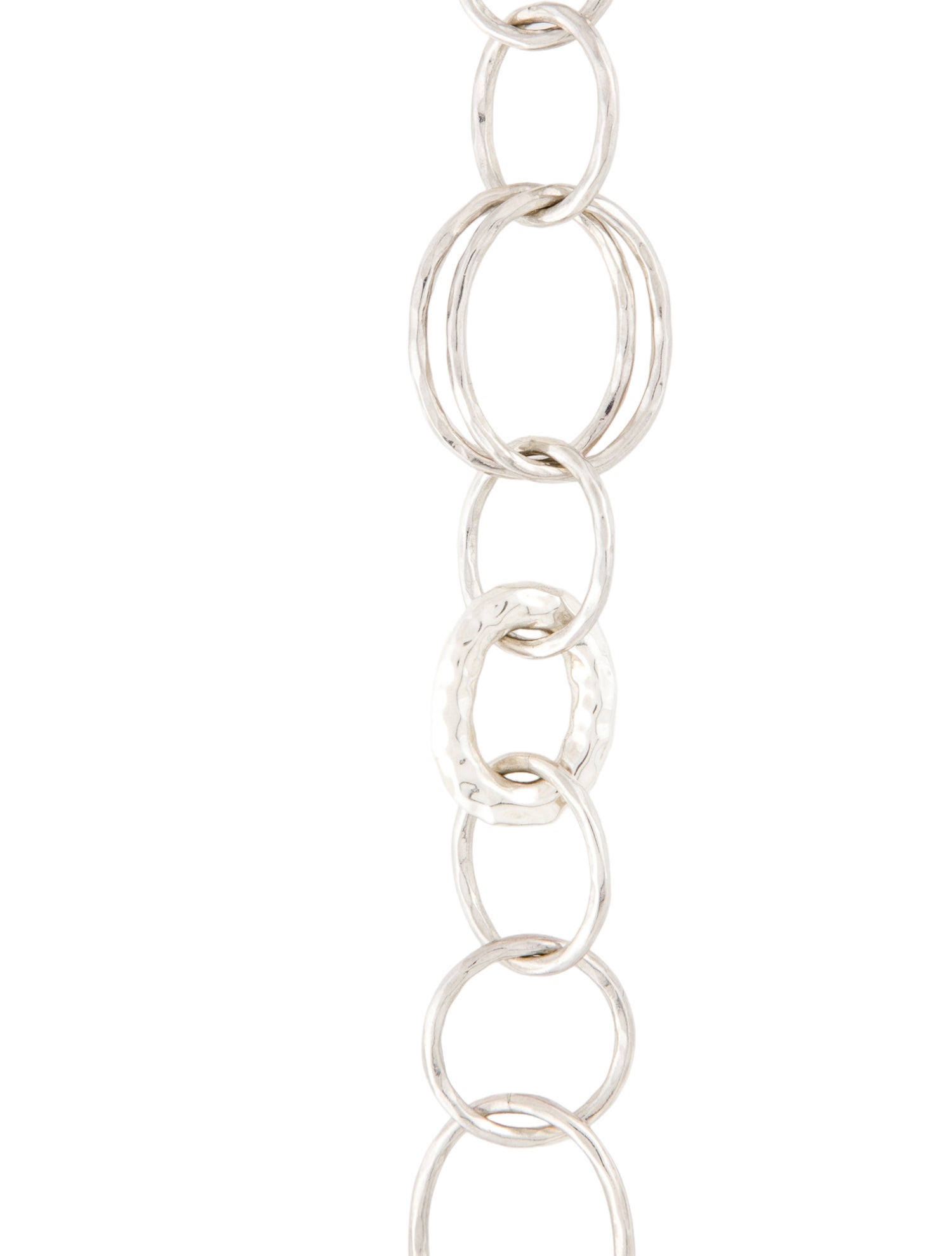 Ippolita Classico Hammered Bastille Link Chain Necklace