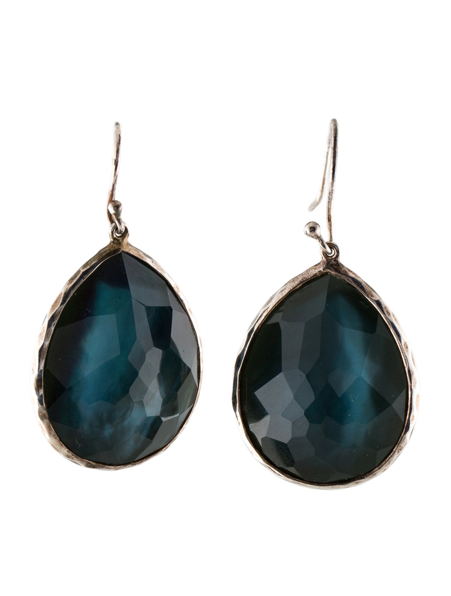 Ippolita Mother of Pearl & Quartz Doublet Teardrop Earrings