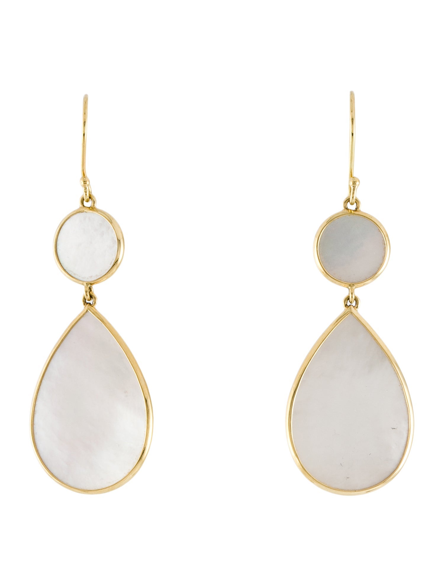 Ippolita 18K Mother-of-Pearl Tear Drop Earrings