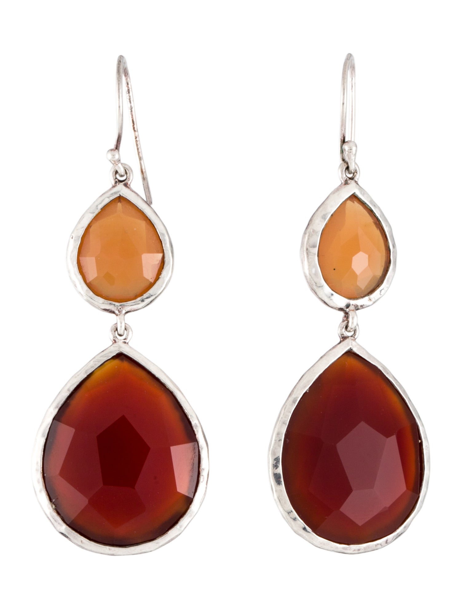 Ippolita Rock Candy Carnelian & Glass Drop Earrings
