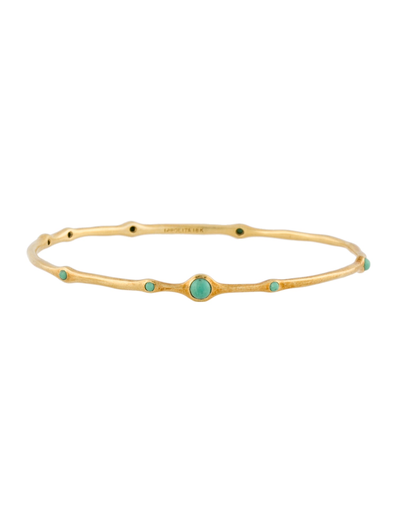 Ippolita 18K Turquoise Bangle Bracelet