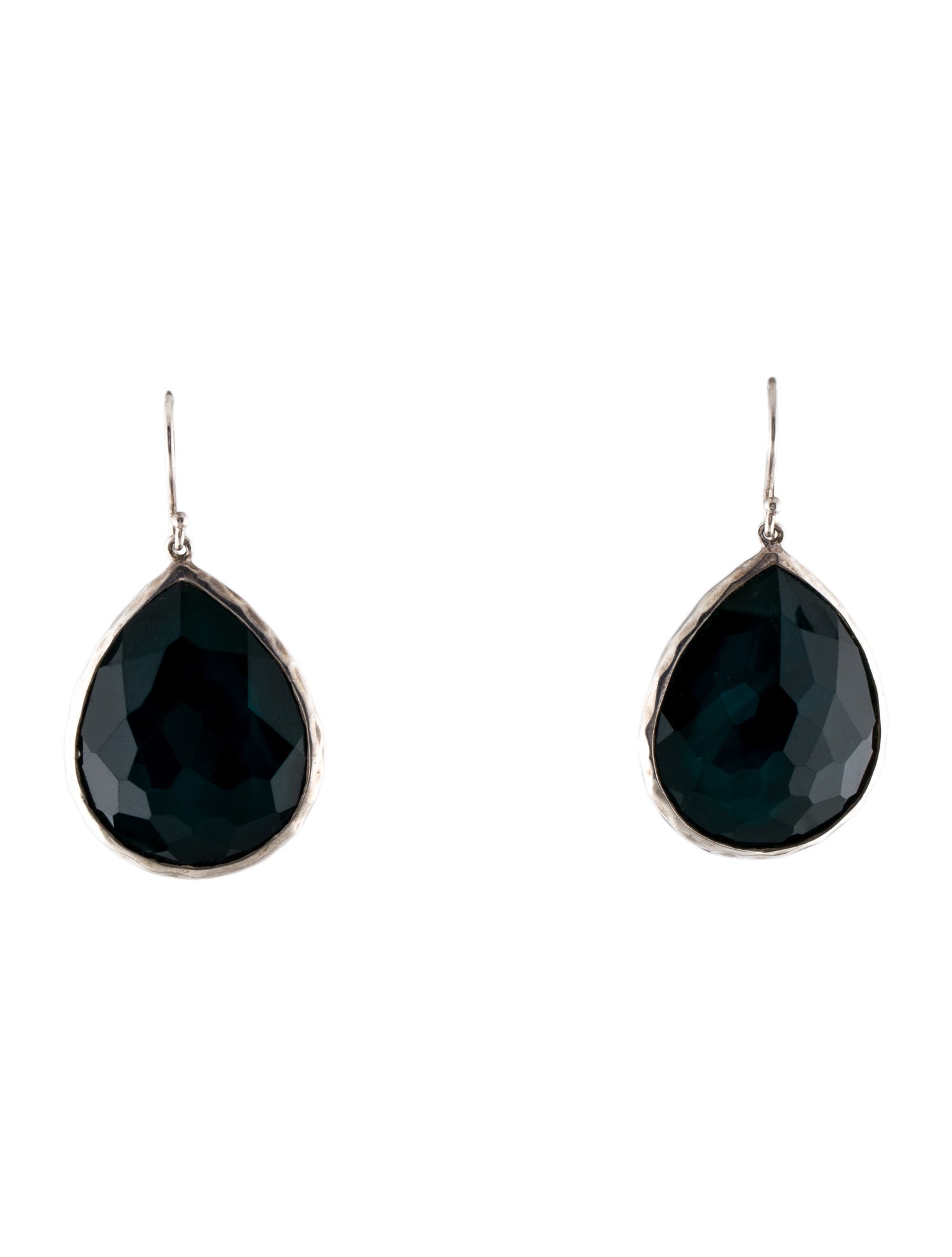 Ippolita Mother of Pearl & Quartz Doublet Large Teardrop Earrings