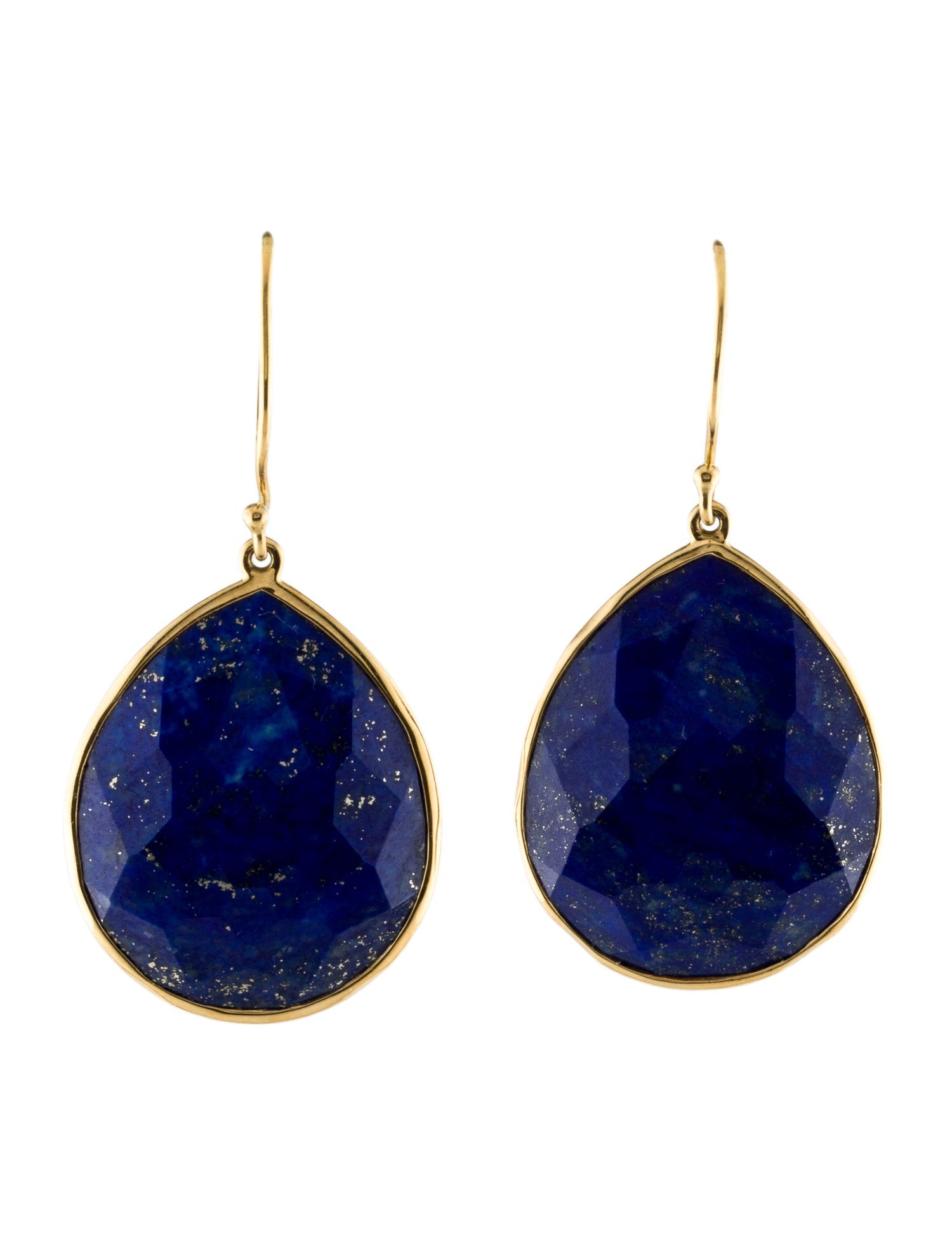 Ippolita 18K Lapis Lazuli Teardrop Earrings