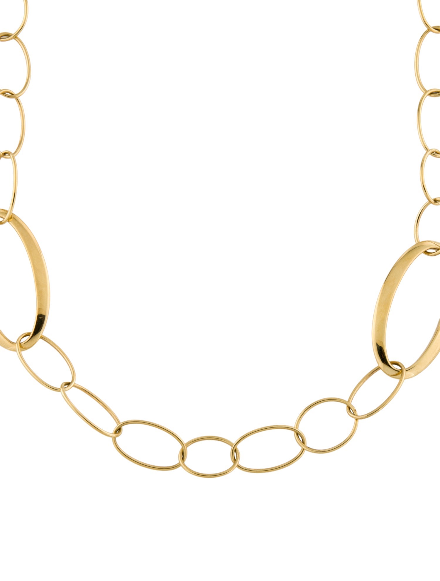 Ippolita 18K Oval Link Station Long Necklace