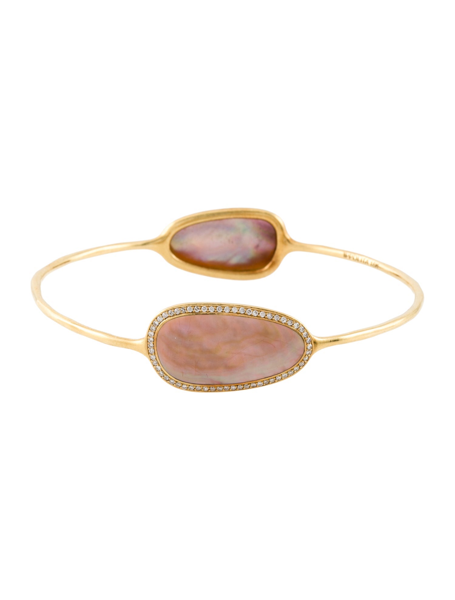 Ippolita 18K Mother of Pearl & Diamond Station Bracelet