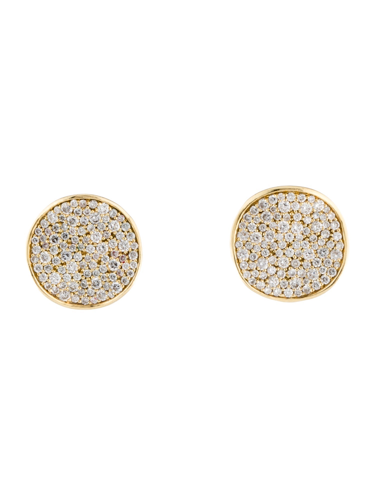 Ippolita Diamond Flower Stud Earrings