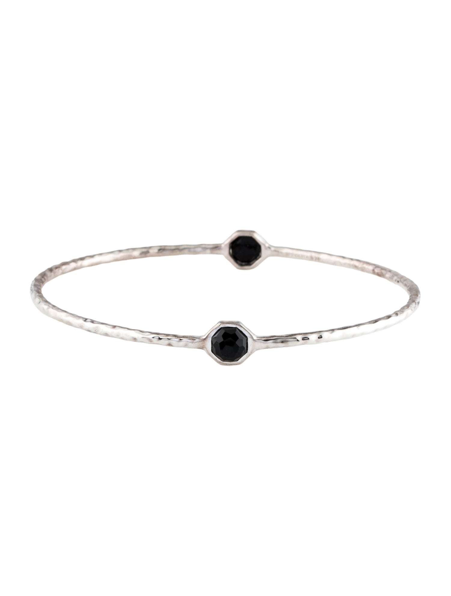 Ippolita Onyx Two Station Bangle Bracelet