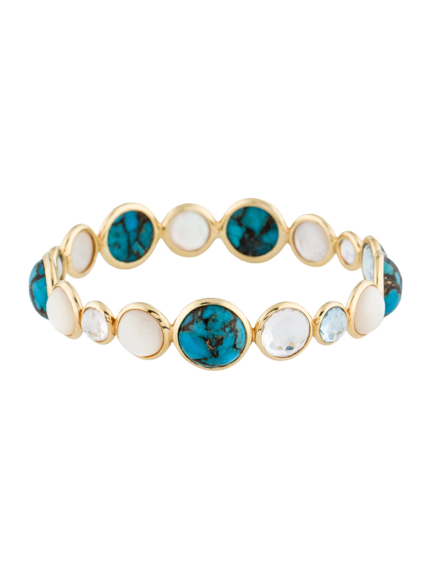 Ippolita 18K Multistone Bangle Bracelet