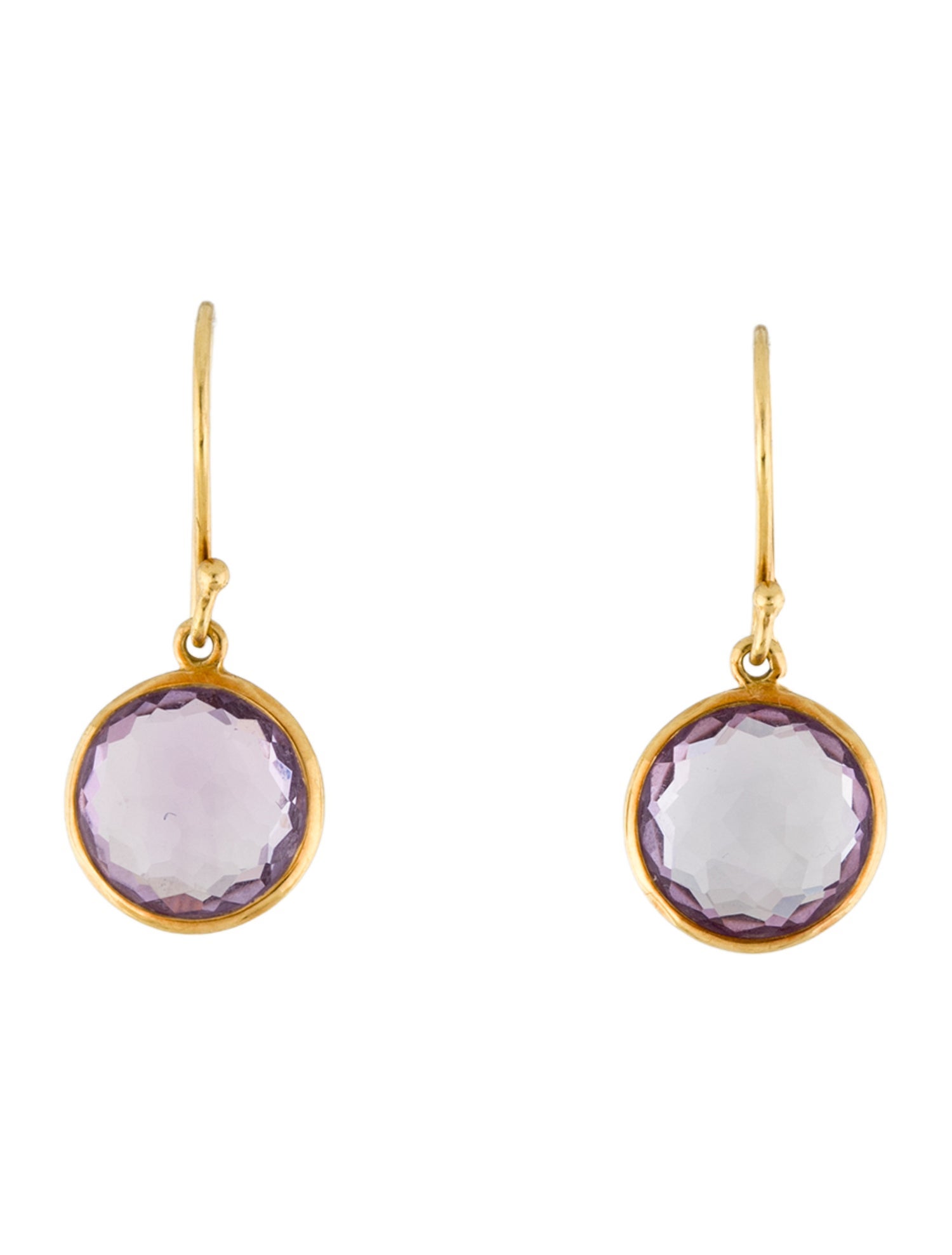Ippolita 18K Amethyst Mini Lollipop Drop Earrings