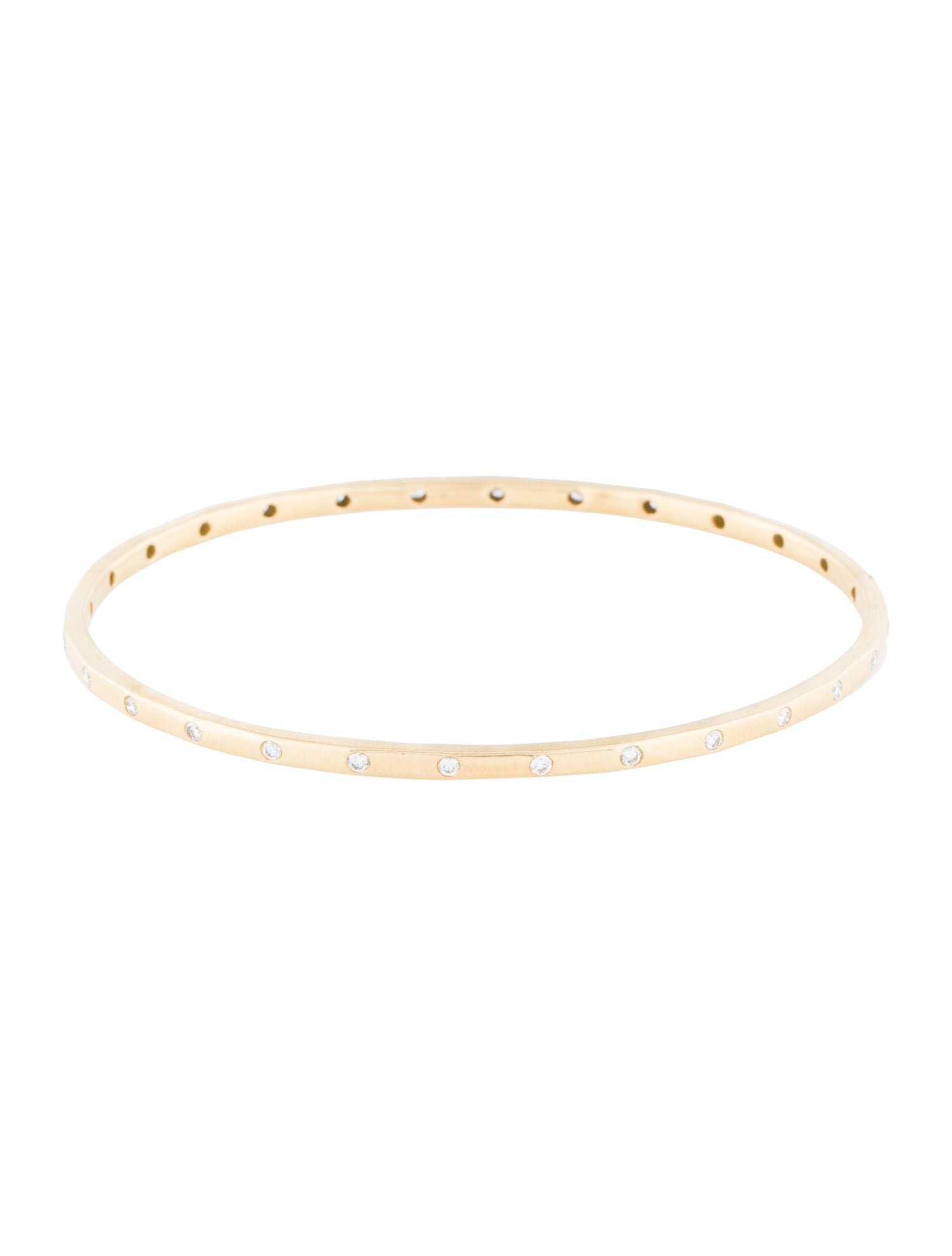 Ippolita 18K Diamond 28-Stone Bangle Bracelet