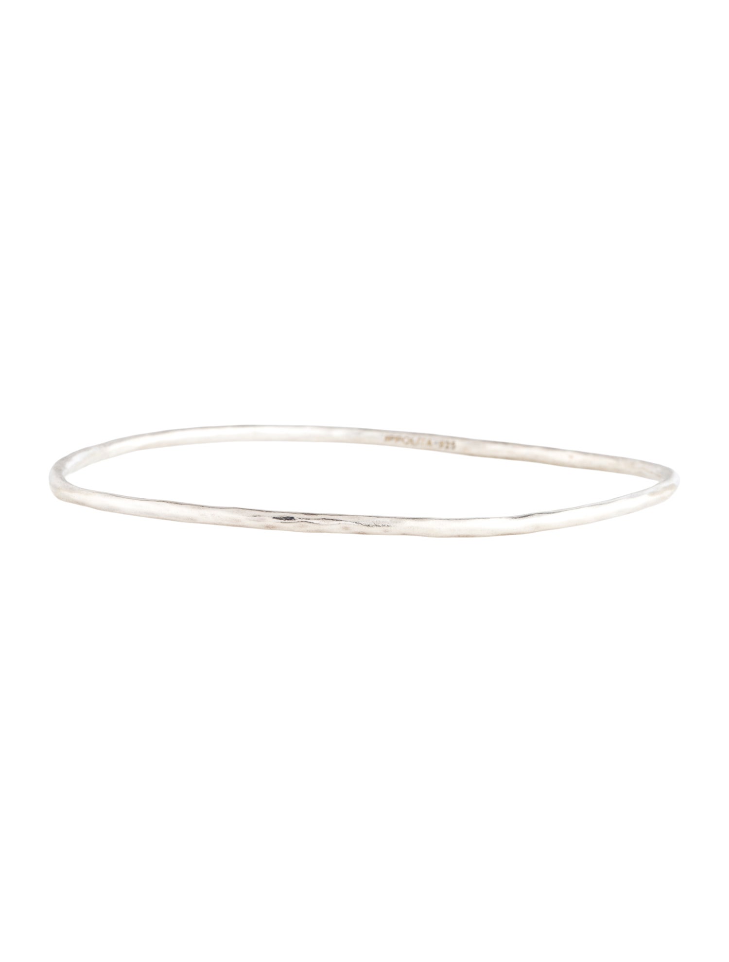 Ippolita Thin Hammered Bracelet