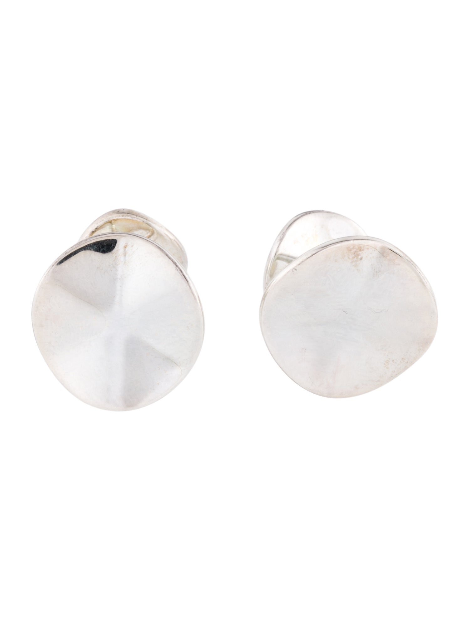 Ippolita Wavy Disc Cufflinks