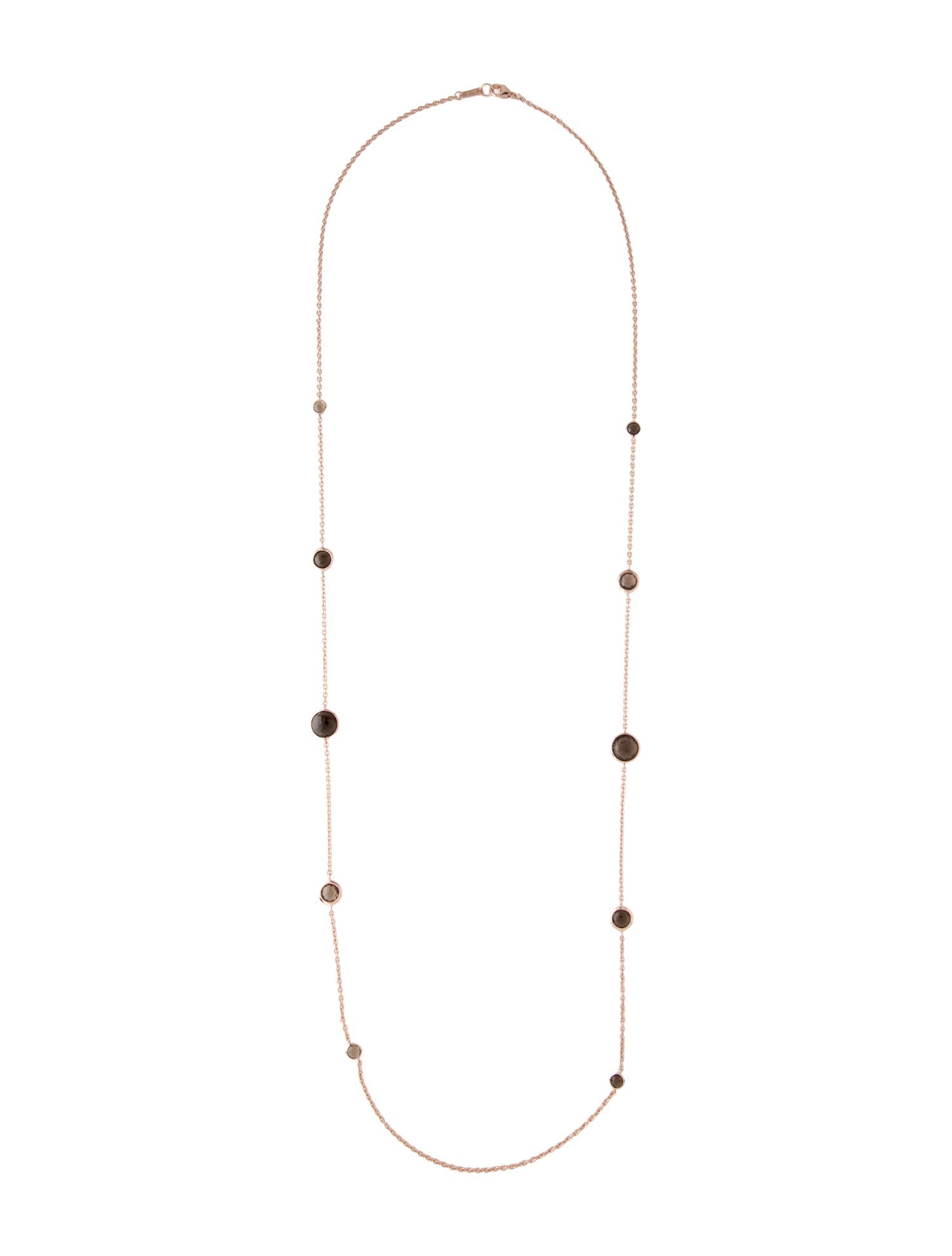 Ippolita Smoky Quartz Long Station Necklace