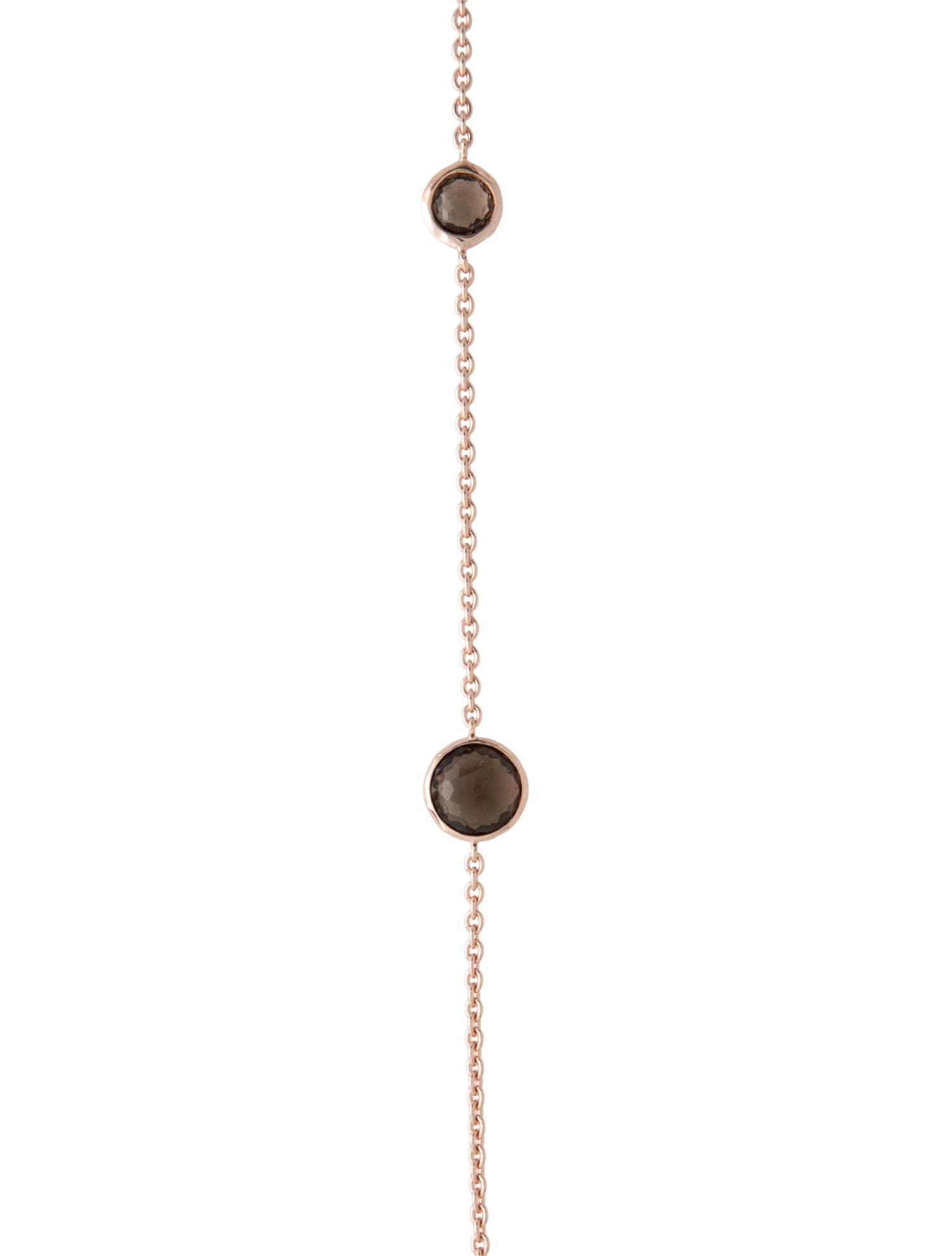 Ippolita Smoky Quartz Long Station Necklace