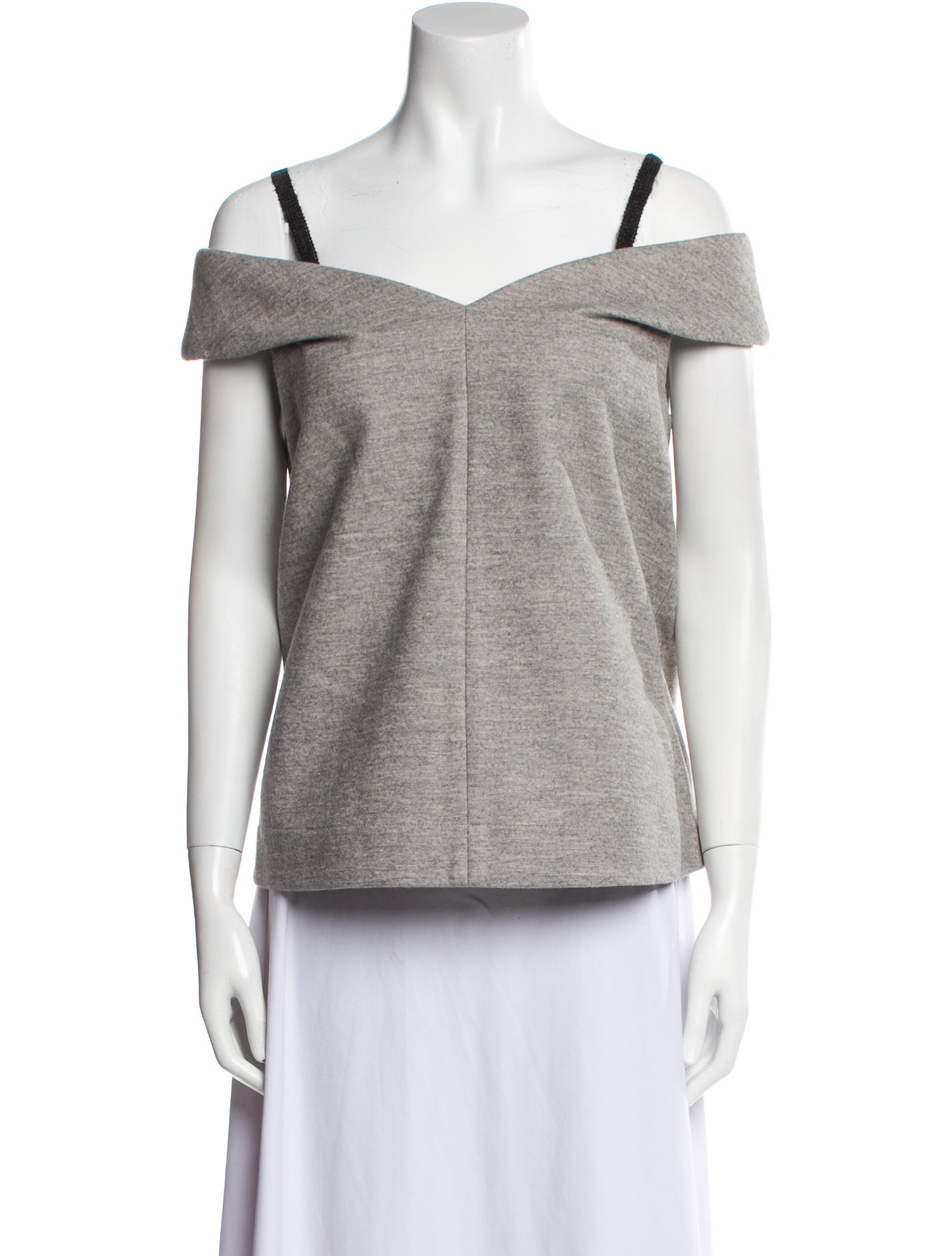 Isa Arfen Off-The-Shoulder Short Sleeve Top