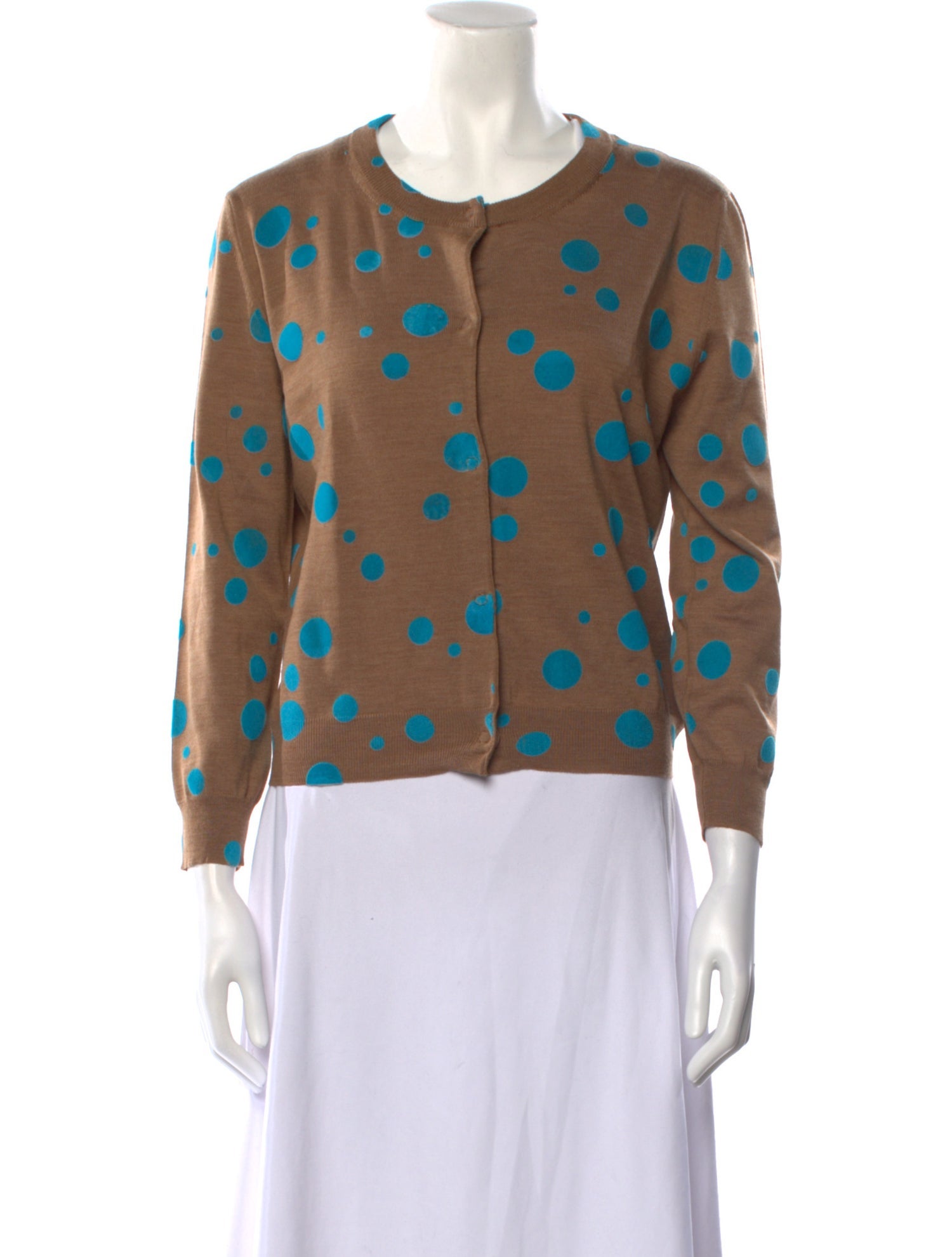 Isa Arfen Wool Printed Sweater