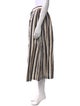 Isa Arfen Striped Midi Length Skirt
