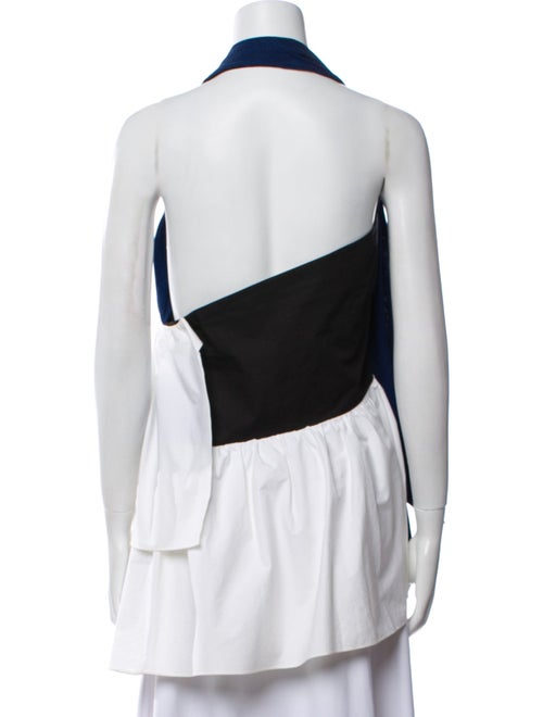 Isa Arfen Square Neckline Sleeveless Top