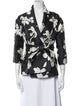 Isa Arfen Floral Print Blazer