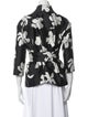 Isa Arfen Floral Print Blazer
