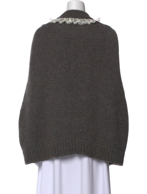Isa Arfen Virgin Wool Mock Neck Sweater