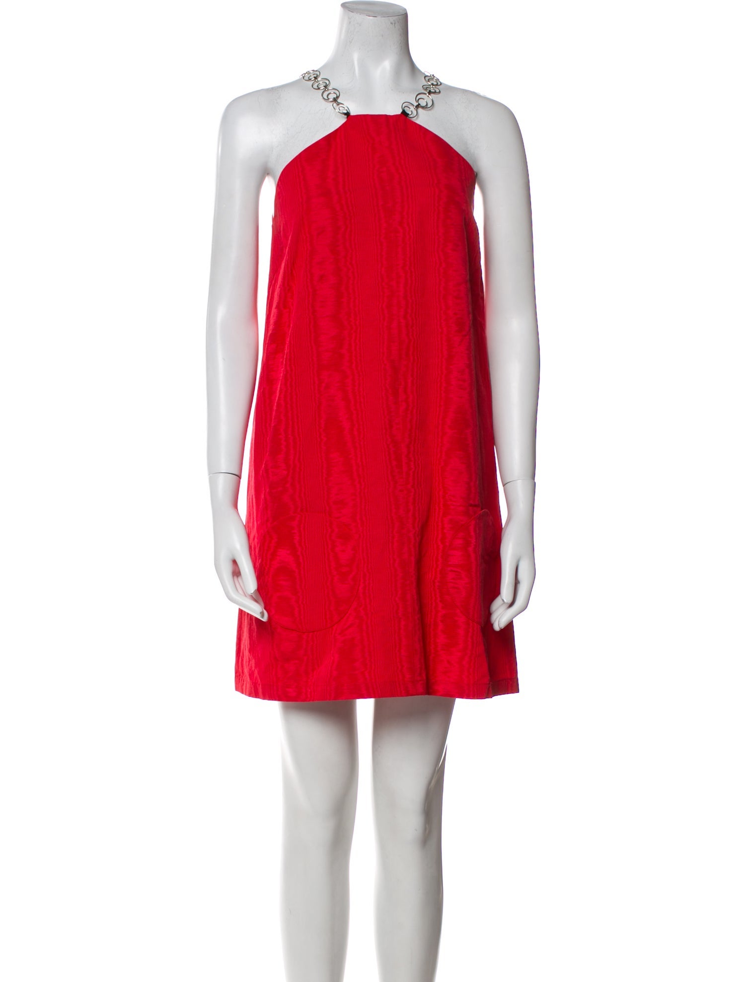 Isa Arfen Halterneck Mini Dress