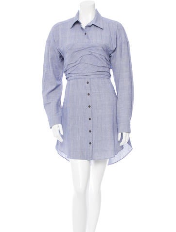 Rosie Assoulin Patterned Knee-Length Dress