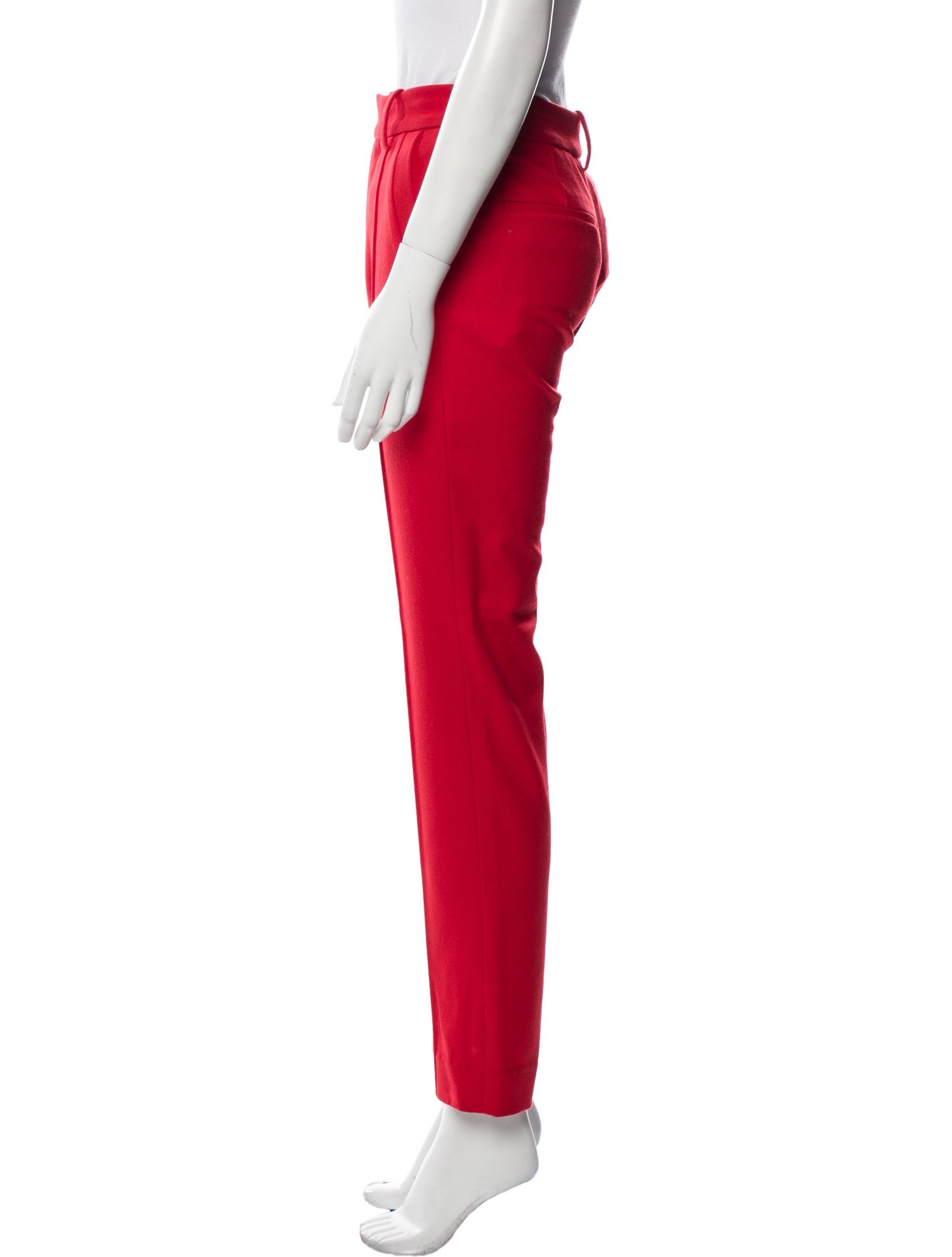 Rosie Assoulin Virgin Wool Straight Leg Pants