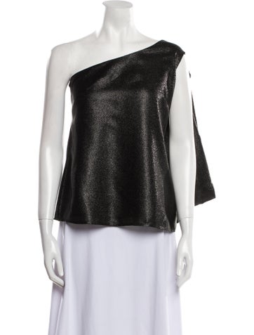 Rosie Assoulin Tops One-Shoulder Sleeveless Top M