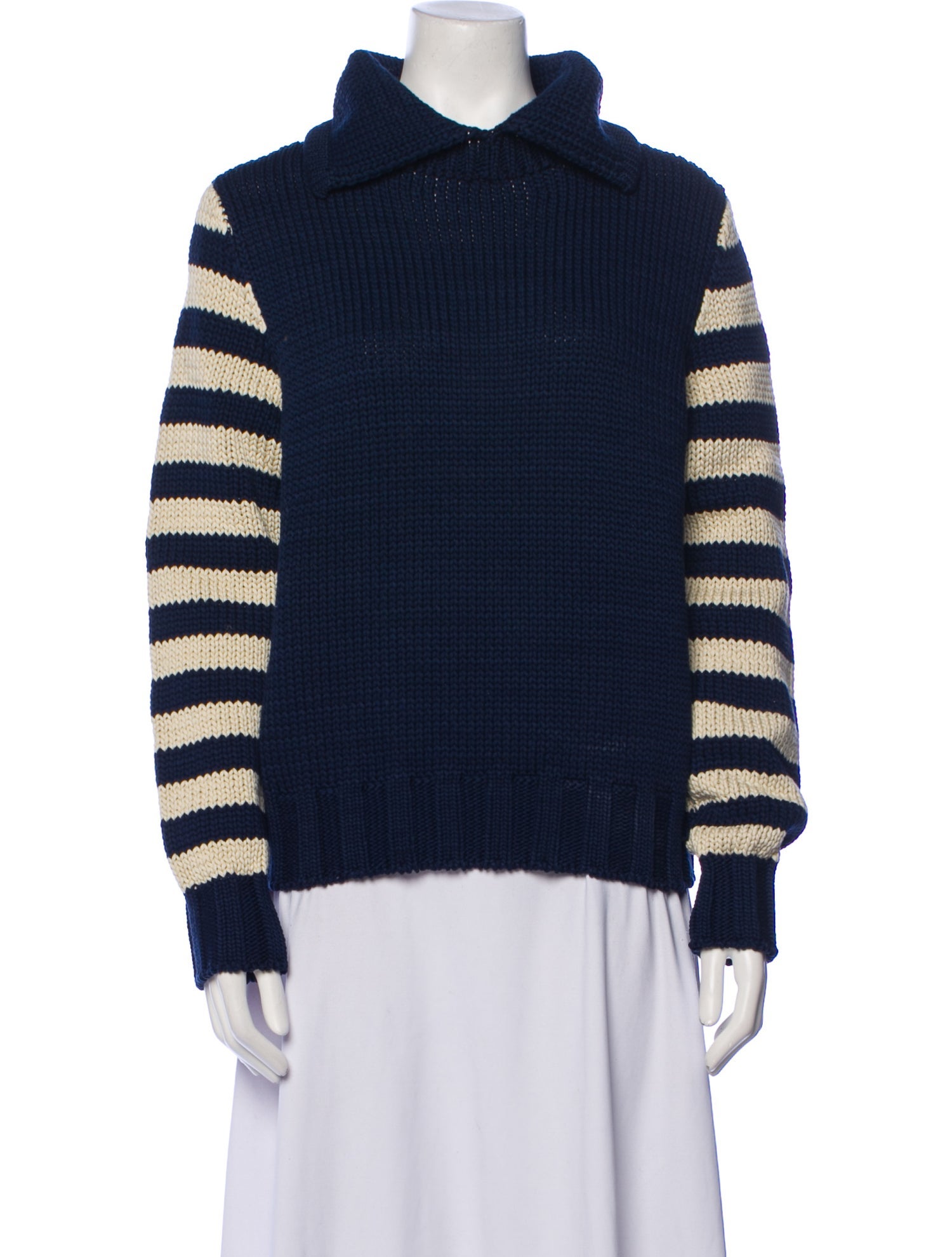 Rosie Assoulin Striped Turtleneck Sweater