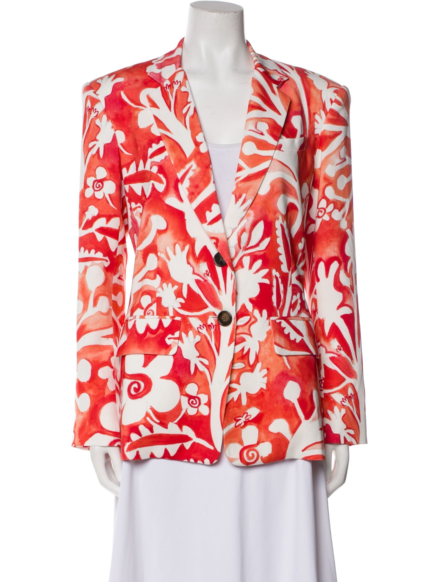 Rosie Assoulin Floral Print Blazer w/ Tags