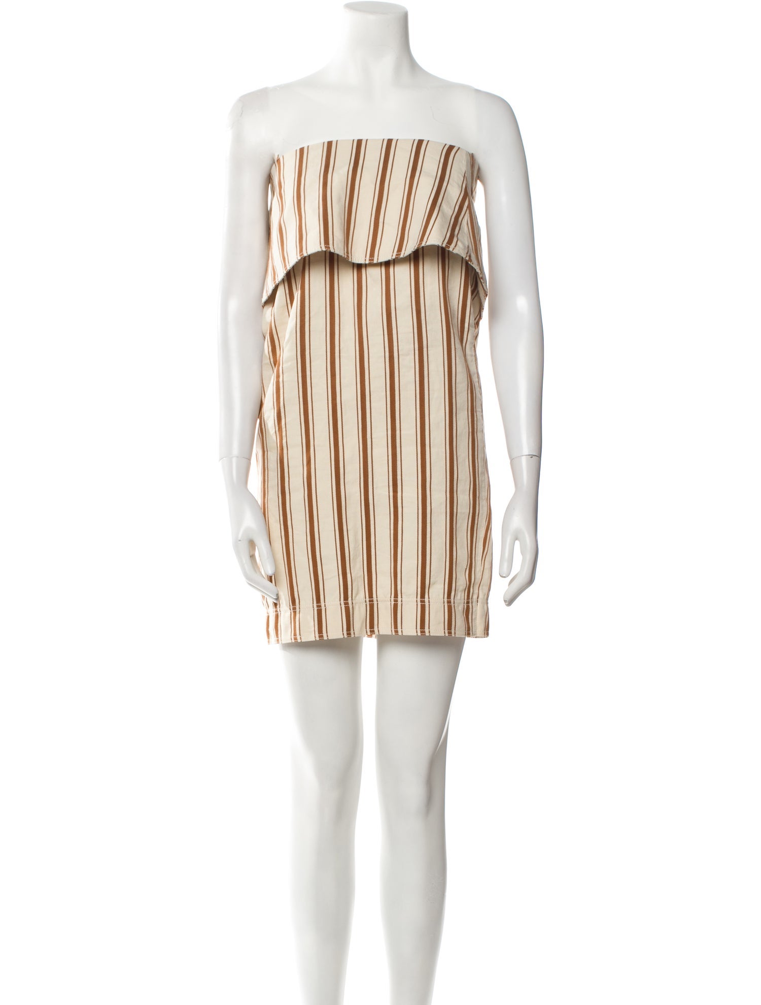 Rosie Assoulin Striped Mini Dress