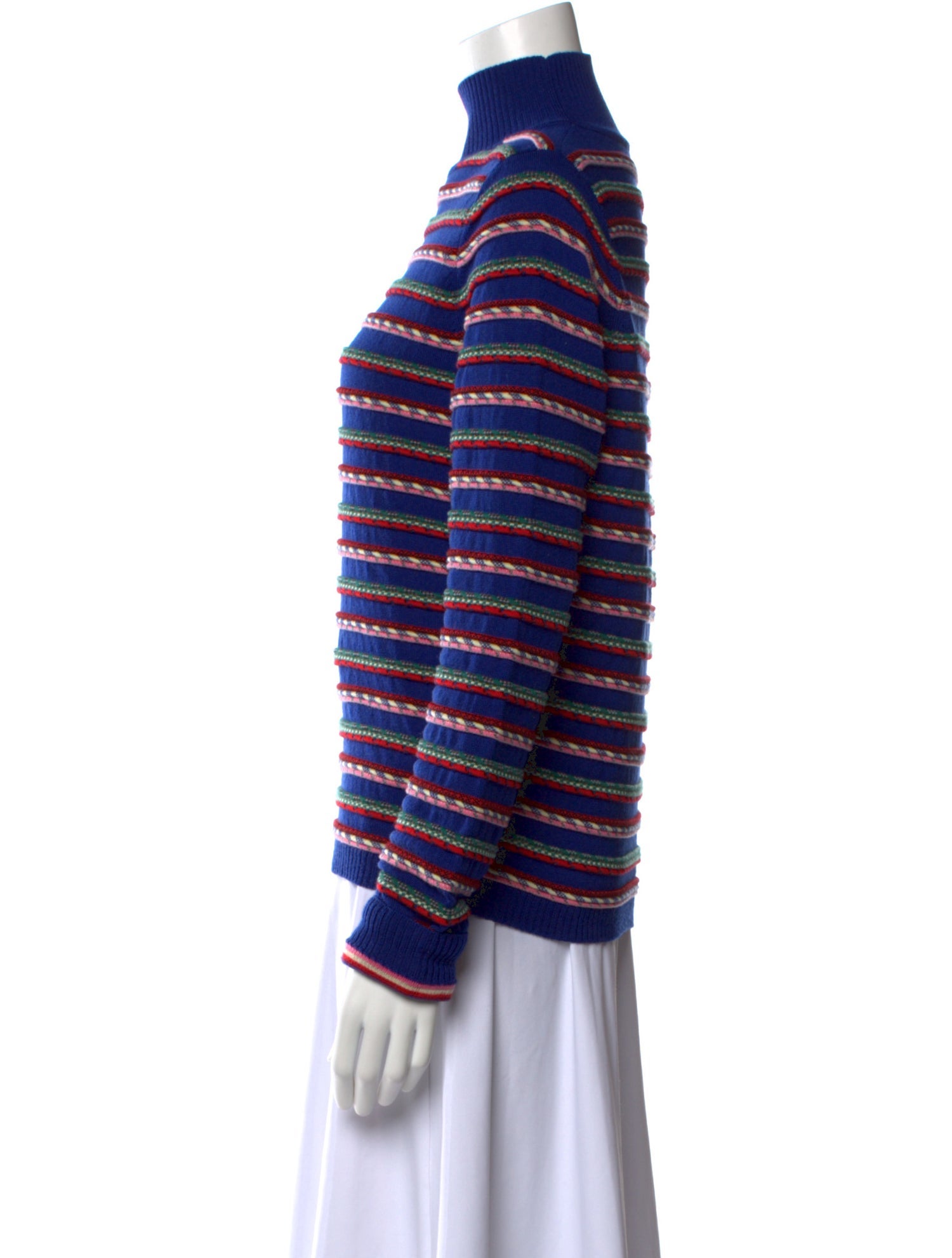 Rosie Assoulin Wool Striped Sweater