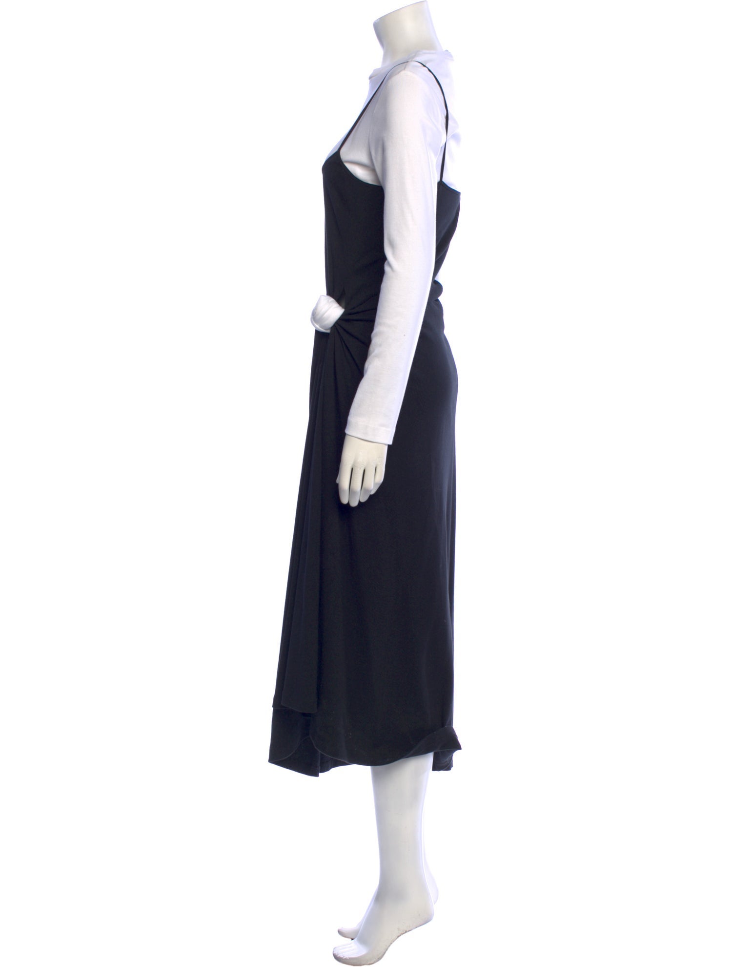 Rosie Assoulin Square Neckline Long Dress
