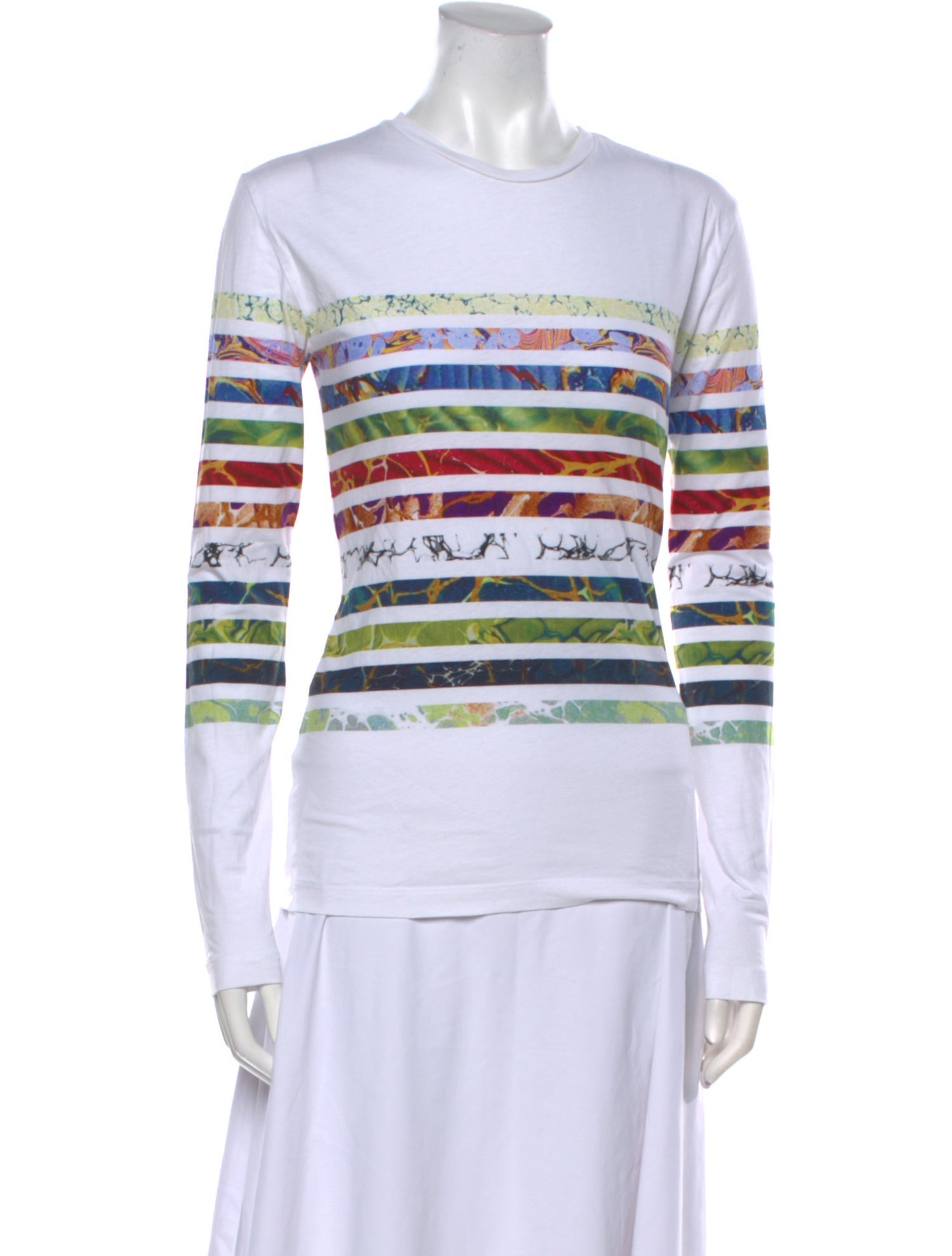 Rosie Assoulin Printed Crew Neck Sweatshirt