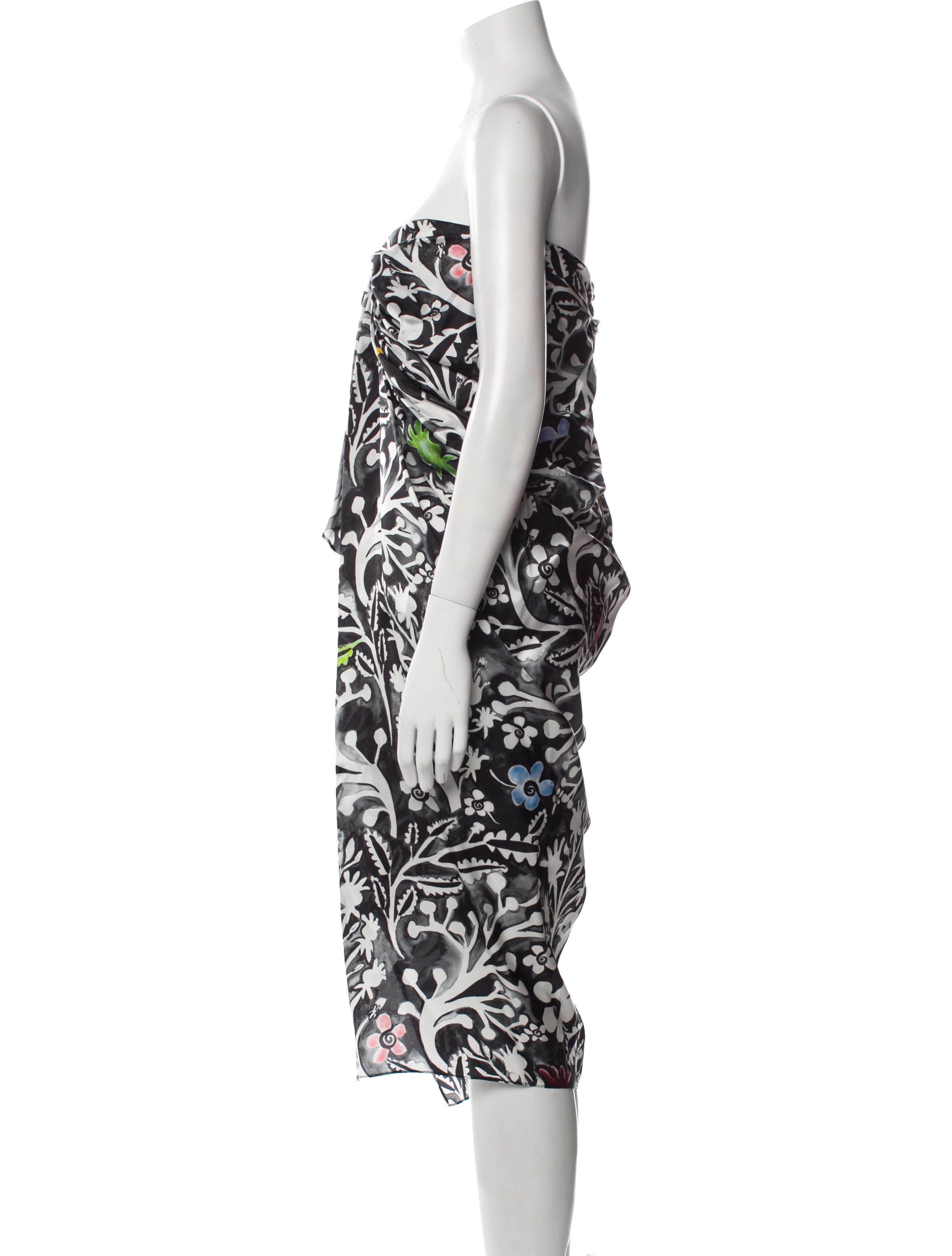 Rosie Assoulin Printed Long Skirt w/ Tags