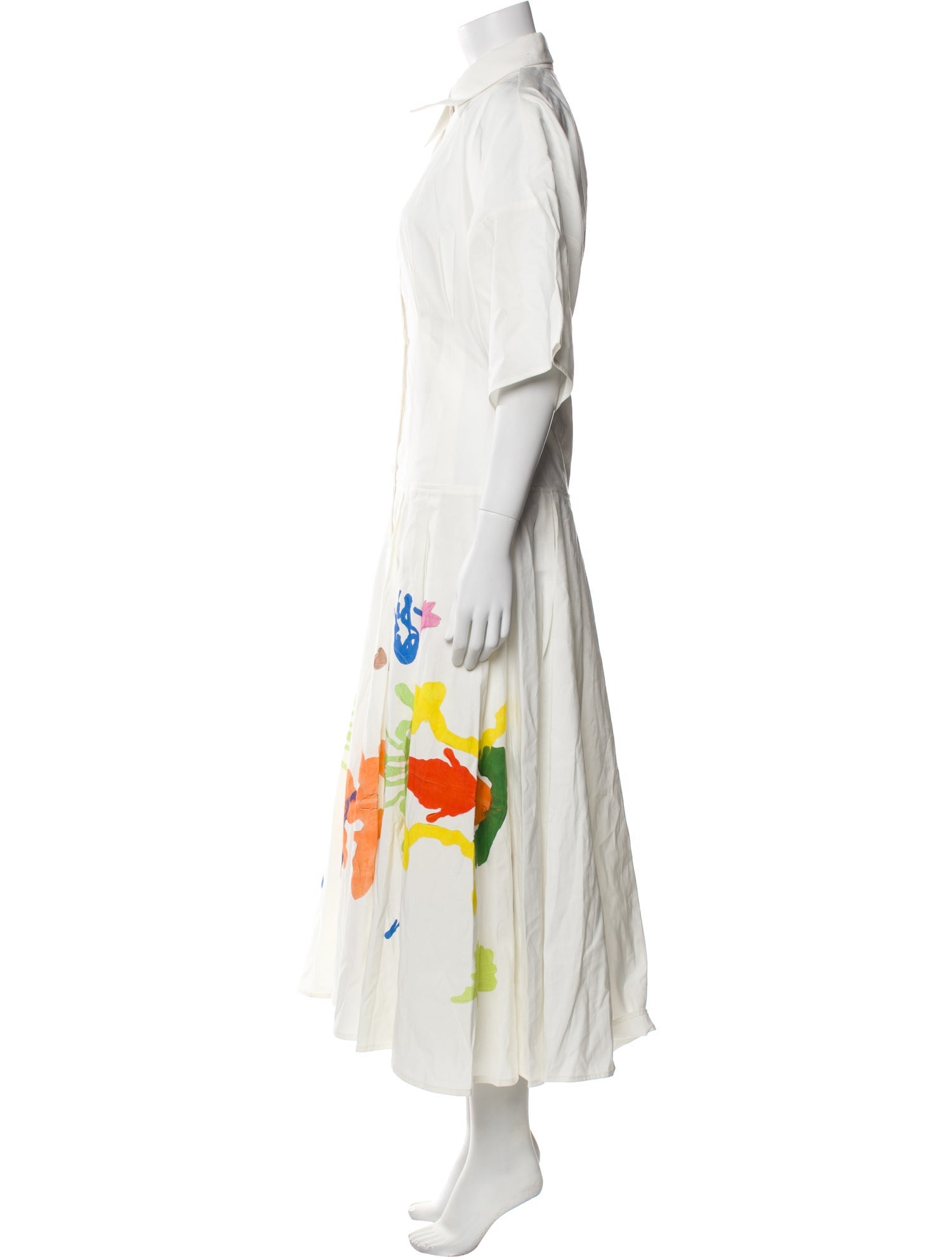 Rosie Assoulin Printed Long Dress