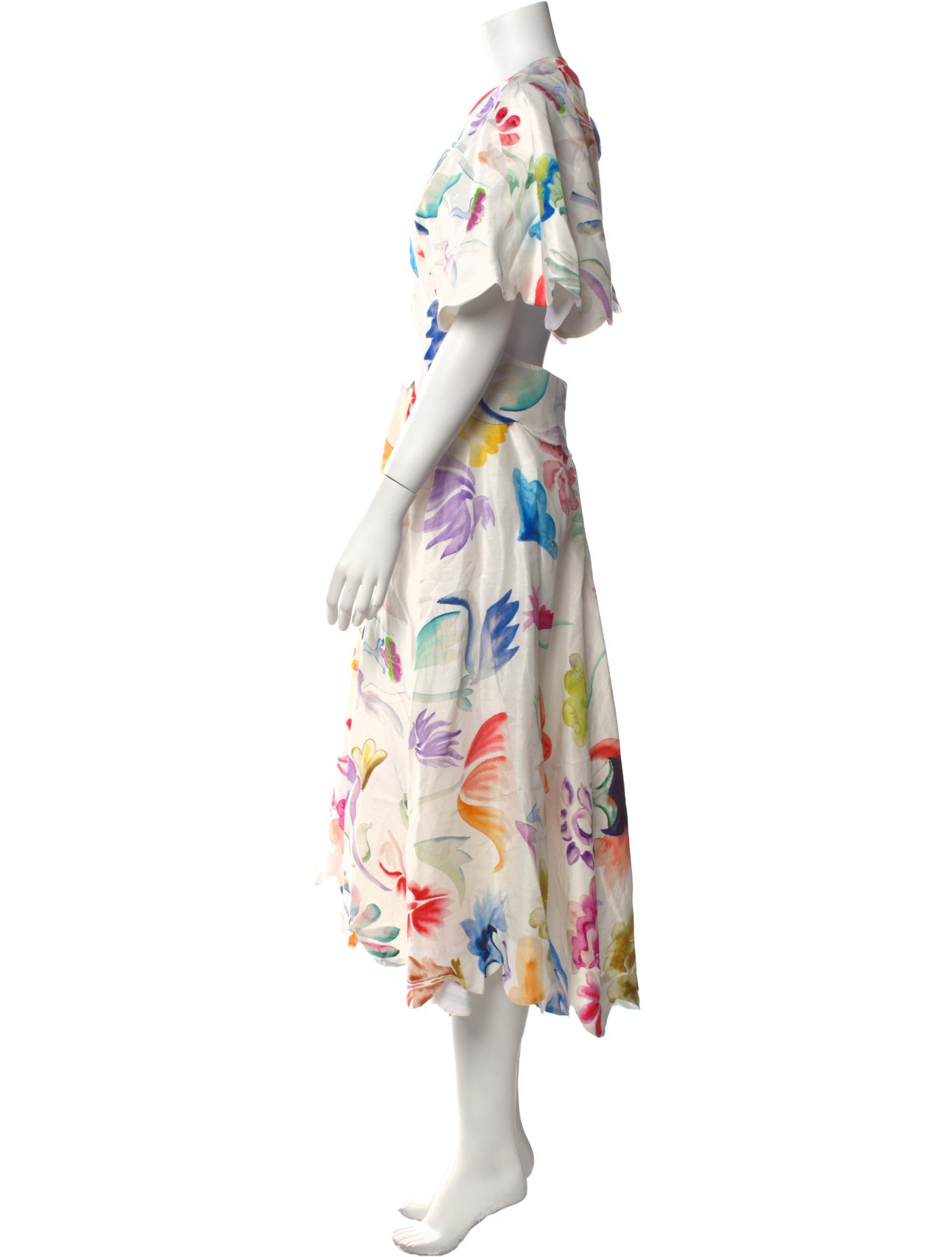 Rosie Assoulin Linen Long Dress