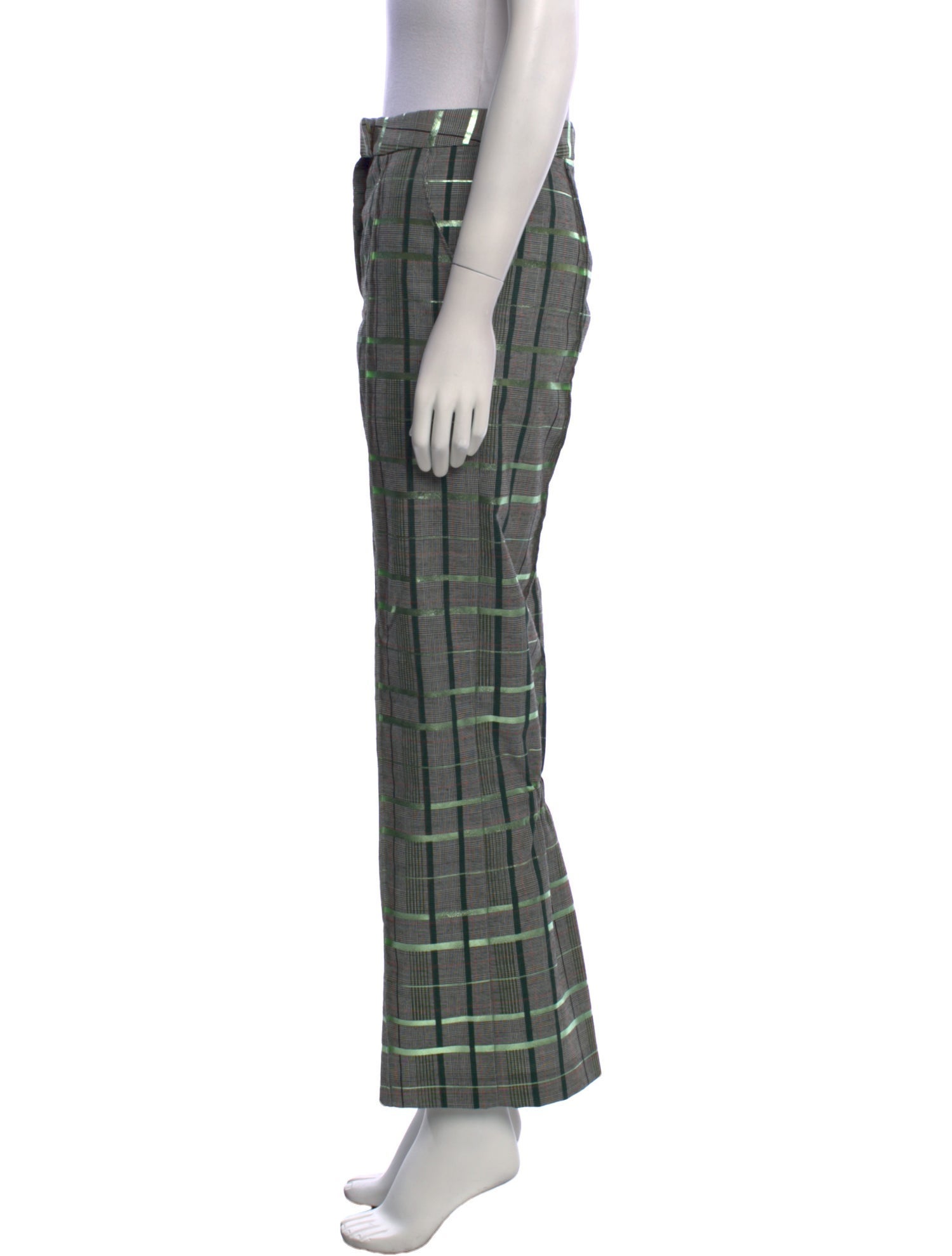 Rosie Assoulin Wool Wide Leg Pants