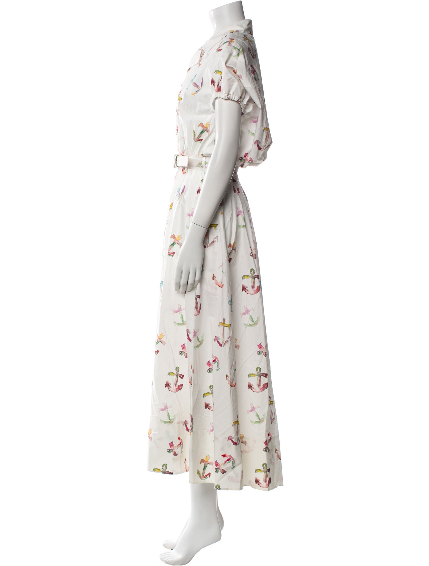 Rosie Assoulin Floral Print Long Dress