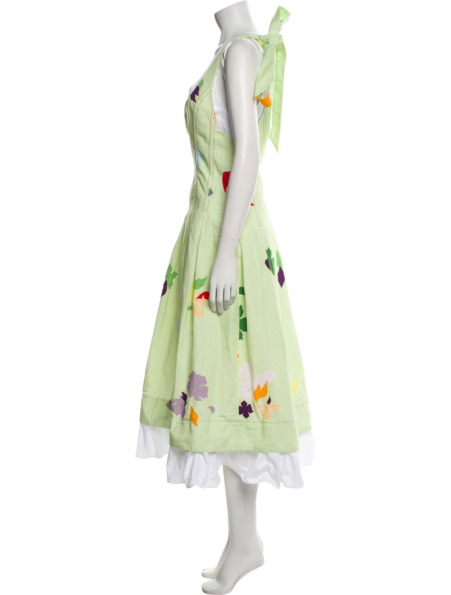 Rosie Assoulin Printed Long Dress w/ Tags