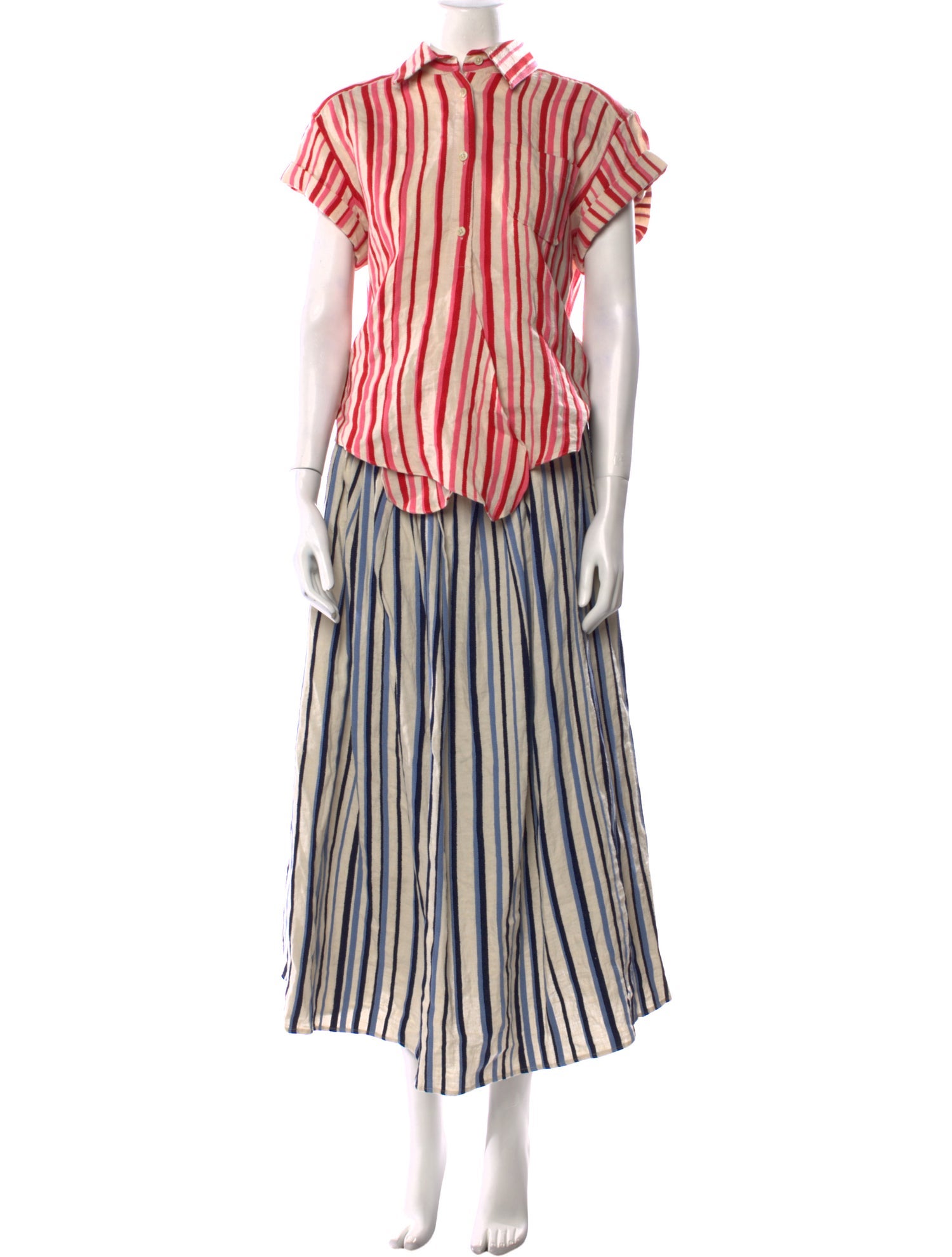 Rosie Assoulin Linen Long Dress