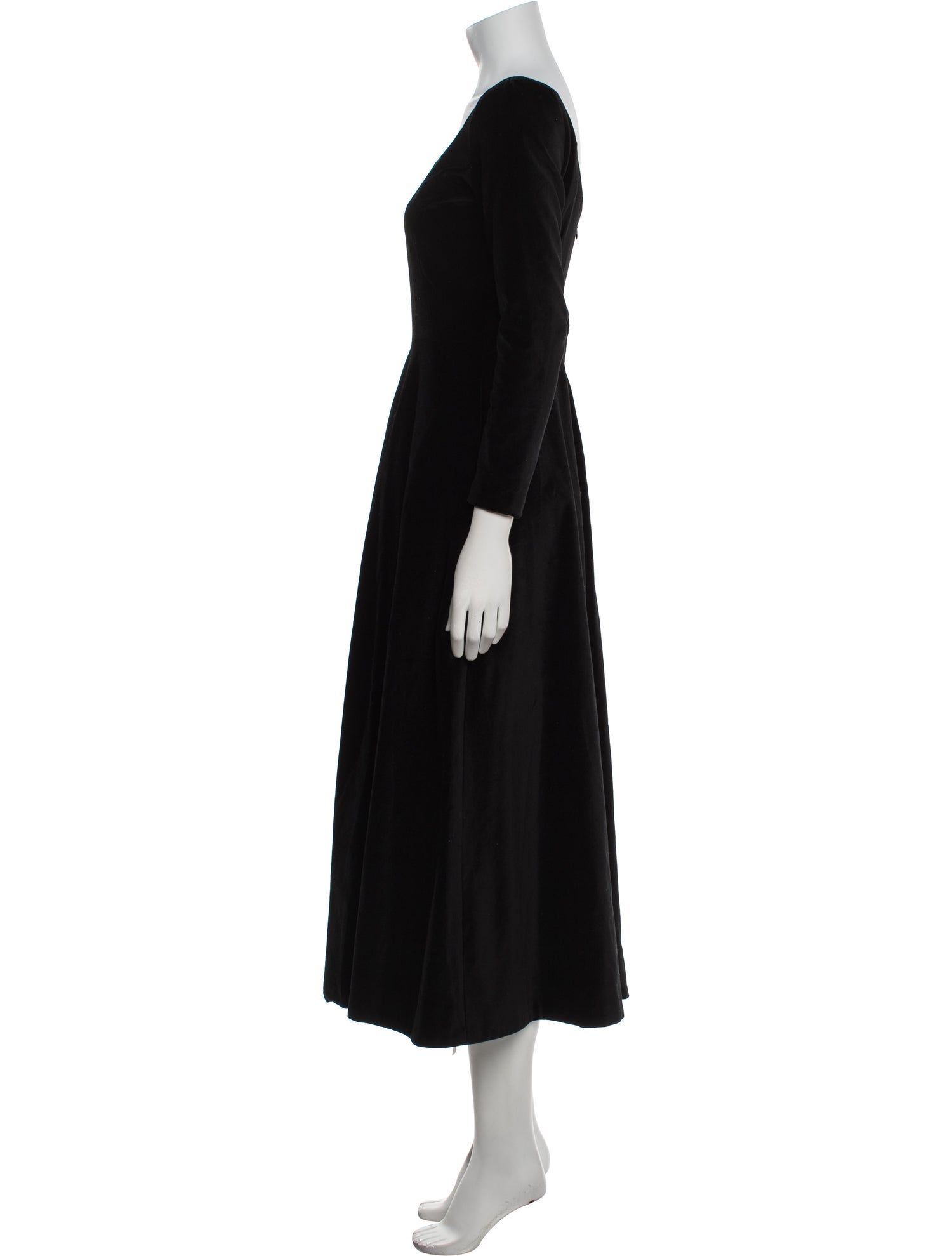 Rosie Assoulin Scoop Neck Long Dress